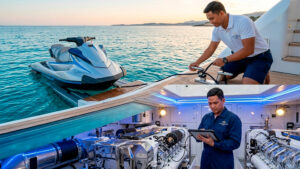 Precision below deck